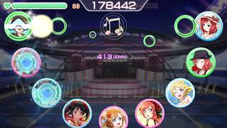 ラブライブ！ スクフェス 孤独なHeaven MASTER Full Combo 判定強化なし No perfect locks [upl. by Enrahs]