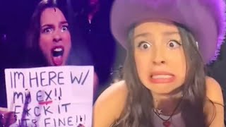 Olivia Rodrigo being UNHINGED on Guts World Tour for 2 minutes straight [upl. by Kimberli]