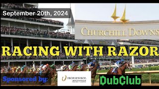 LIVE Horse Racing Handicapping  Belmont at the Big A  Churchill Downs  Gulfstream  Fri Sep 20th [upl. by Anatollo]