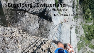 Engelberg Via ferrata Switzerland [upl. by Sheehan]