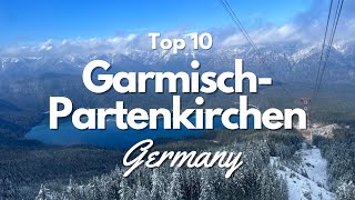 Top 10 Things to Do in GarmischPartenkirchen Germany 🇩🇪 [upl. by Yellat20]