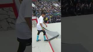 Ginwoo Onoderas INSANE Kickflip Front Blunt Big Spin xgames skateboarding xgamesmode [upl. by Ruben]