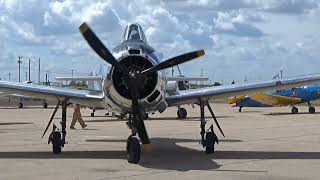 T28A making passes HSW AirSho 2019What a beautiful T28A [upl. by Merrielle]