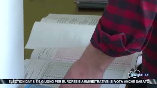 Election day 8 e 9 Giugno per europee e amministrative si vota anche sabato [upl. by Iveson]