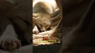 Wildlife animal  The Fascinating World of Fennec Foxes Surviving the Desert Heat [upl. by Huda337]