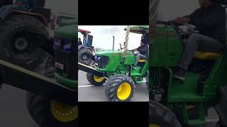 Nishu deshwal Swaraj and 2 John deer tractor drag race ki video youtubeshorts nishudeswal [upl. by Tenahs964]