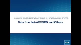 CROI 2019  FTCTAF for PrEP  Weight Gain from INSTIs [upl. by Gabi]