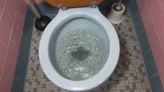 OLD TOILET LEAKING WATER CONTINUOUSLY [upl. by Meeker]