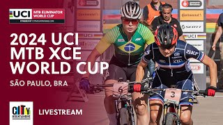 Live Broadcast  2024 UCI Mountain Bike Eliminator World Cup Sao Paulo BRA [upl. by Havelock]