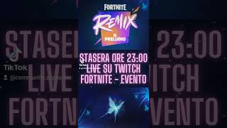 🟪 LIVE SU TWITCH 🟪 Fortnite  REMIX IL PRELUDIO perte fortnite [upl. by Telrats]