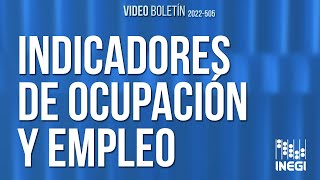 Encuesta Nacional de Ocupación y Empleo  Cifras al mes de septiembre de 2022 [upl. by Marinelli]