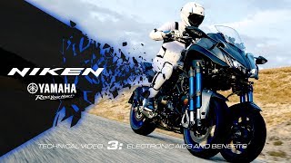 Yamaha NIKEN  Electronic Aids and Benefits [upl. by Anam]