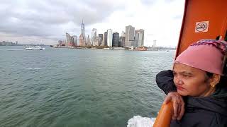 Staten Island Ferry Manhattan New York city USA 1 [upl. by Sussi969]