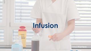 Infusion  Schritt für Schritt vorbereiten [upl. by Nosduh]