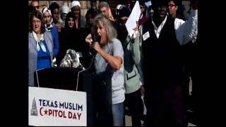 Christine Weick interrupts Texas Muslim Capitol Day speaker [upl. by Weikert]