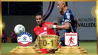 Alianza 0  1 America de Cali ⭐ LIGA DIMAYOR BETPLAY  COLOMBIA RADIO  CC BY 30 [upl. by Mcfarland]