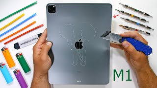 NEW iPad Pro M1 Durability Test  Are Apple Mini LEDs Stronger [upl. by Akenn]