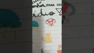 Desenhos para fazer no tédio desenho fácil desafio fofo [upl. by Martijn118]