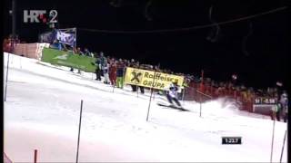 Mistake of Hirscher in Zagreb 2012 [upl. by Enilraep]