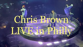 Chris Browns 1111 Tour in Philadelphia  Night 2 [upl. by Divd]