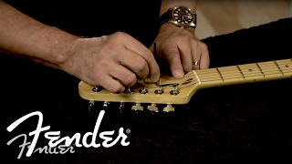 How To  Truss Rod Adjustment  Fender [upl. by Iramo]