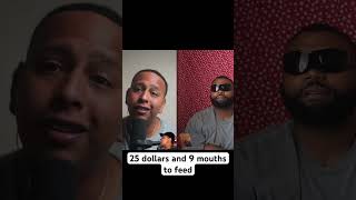 25 dollars and 9 mouths to feed WHATS FOR DINNER funny criticalthinking budget [upl. by Tol]