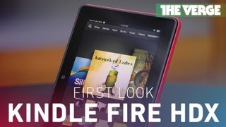 A handson look at Amazons Kindle Fire HDX with Mayday customer support [upl. by Yaras]