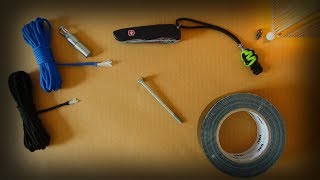 Handmade craft kubotan paracord self defence for keychains Tutorial Video [upl. by Jamin680]