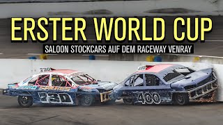 Spannung bis zur LETZTEN Sekunde  Saloon Stockcar World Cup auf dem Raceway Venray 2022 [upl. by Glanville108]