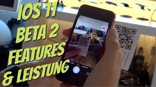 iOS 11 BETA 2  Neuerungen Leistungscheck amp BATMAN Attentat oD [upl. by Ahsats745]