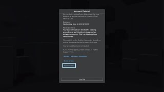 Roblox PS5 Banned Account Menu not Working [upl. by Leoj131]