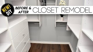 CLOSET Remodel  Surprising The Parents With A New Closet  Small closet Ideas [upl. by Latsyek475]