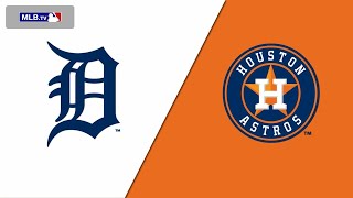 Detroit Tigers VS Houston Astros MLB live PLAY BY PLAY scoreboard 10124 [upl. by Ennaeirb]