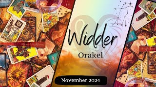 Widder♈ November 2024  ein toller Mensch kommt in dein Leben 🪄🍀 Löwenherz Orakel ❤️ [upl. by Michaela366]