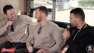 Spittin Chiclets Interviews Claude Giroux — West Coast Wagon Tour [upl. by Wittie]