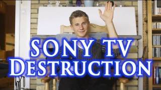 Sony TV Destruction HD Damage Test [upl. by Kola]