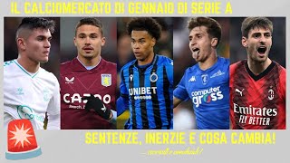 🚨 CALCIOMERCATO GENNAIO SERIE A INTER JUVENTUS MILAN NAPOLI LAZIO ROMA e ALTRE cosa CAMBIA [upl. by Ynohta782]