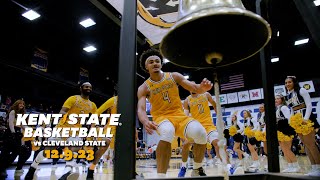 Kent State Mens Basketball vs Cleveland State  12923  Highlights [upl. by Atipul]