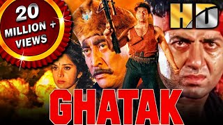 Ghatak HD  बॉलीवुड की धमाकेदार एक्शन मूवी  Sunny Deol Meenakshi Seshadri Danny Amrish Puri [upl. by Kendry978]