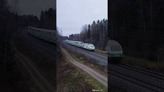 IC50 VaasaHelsinki 🇫🇮 VR rautatieasema train video film trainspotting [upl. by Aitel]