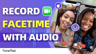 How to Record FaceTime Calls WITH AUDIO on iPhoneampMac 2024 [upl. by Aronas]