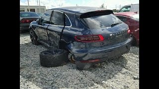 Porsche Macan S Кузовной ремонт в АрменииBody repair in Armenia [upl. by Aitel]