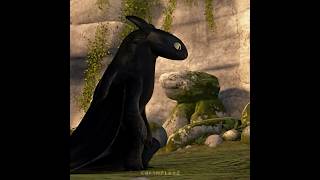 Old HTTYD 😢 httyd hiccupandtoothless edit [upl. by Garrett]