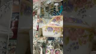 Imported dinner set marble 8 man serving 75 pieces Oven dish washer safe details 0324 5253848 [upl. by Ori]