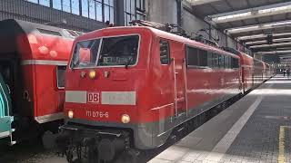 Abfahrt des Regionalexpress 4064 am 30052024 in München Hbf [upl. by Ueih]