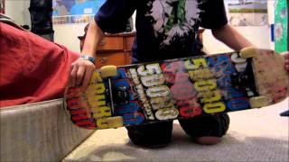 5boro skateboard deck review and new almost impact [upl. by Henrie]