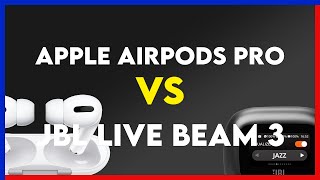 Apple AirPods Pro vs JBL Live Beam 3 Comparison [upl. by Rodge112]