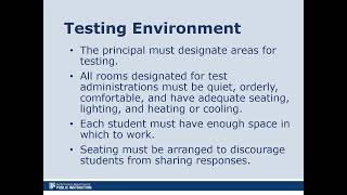 Testing Security Protocol and Procedures for School Personnel [upl. by Nnaeed]