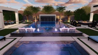 Pool and Landscape Design 4 Premier  Phoenix Arizona [upl. by Euqinad868]