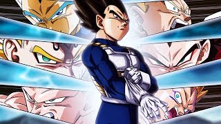 THE REALM OF VEGETA TEAM FULL Vegeta Pure Saiyans Team  Dragon Ball Z Dokkan Battle [upl. by Coit204]